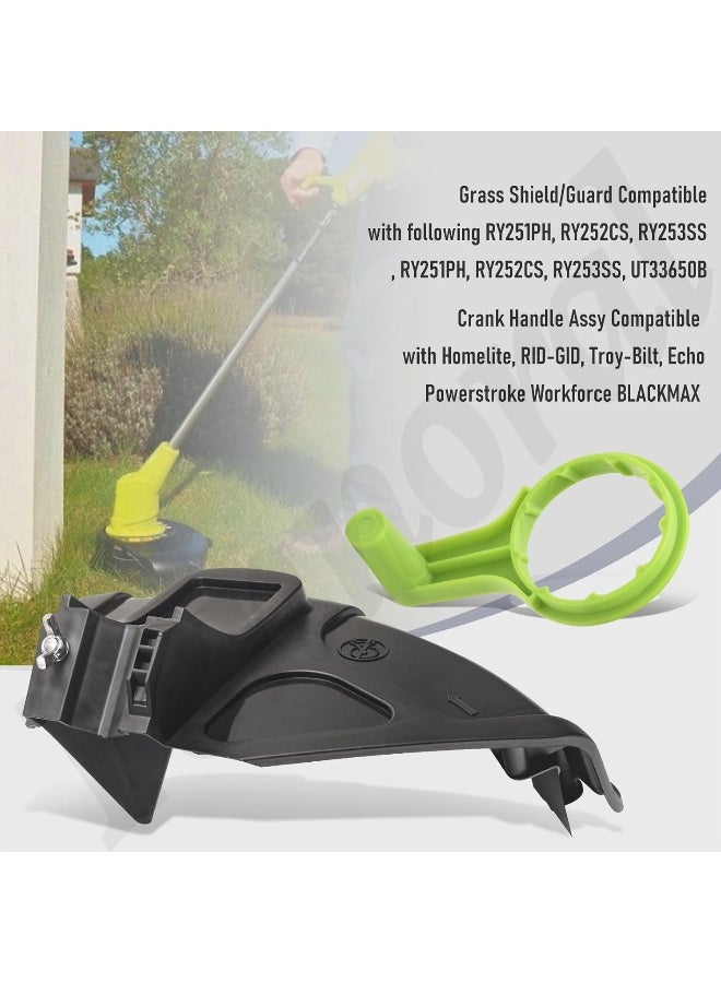 Fennoral Grass Shield/Guard Compatible With Ryobi Ry253Ss, Ut33650B - Image 4