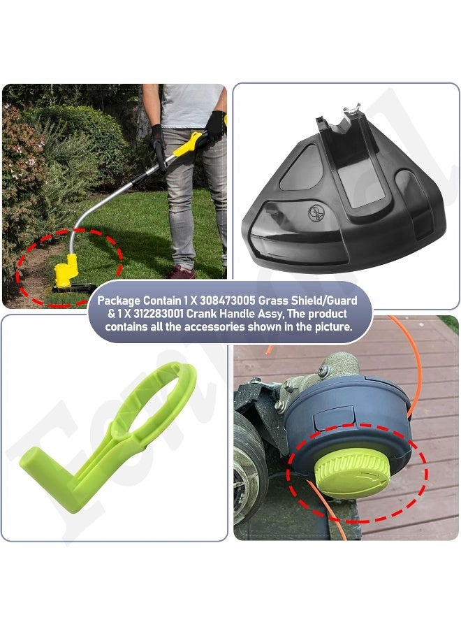 Fennoral Grass Shield/Guard Compatible With Ryobi Ry253Ss, Ut33650B - Image 3