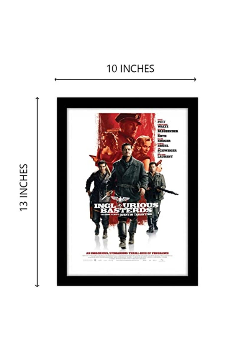GRAY WALL Inglourious Basterds Framed Poster - Image 5
