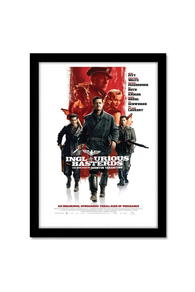 GRAY WALL Inglourious Basterds Framed Poster - Image 1