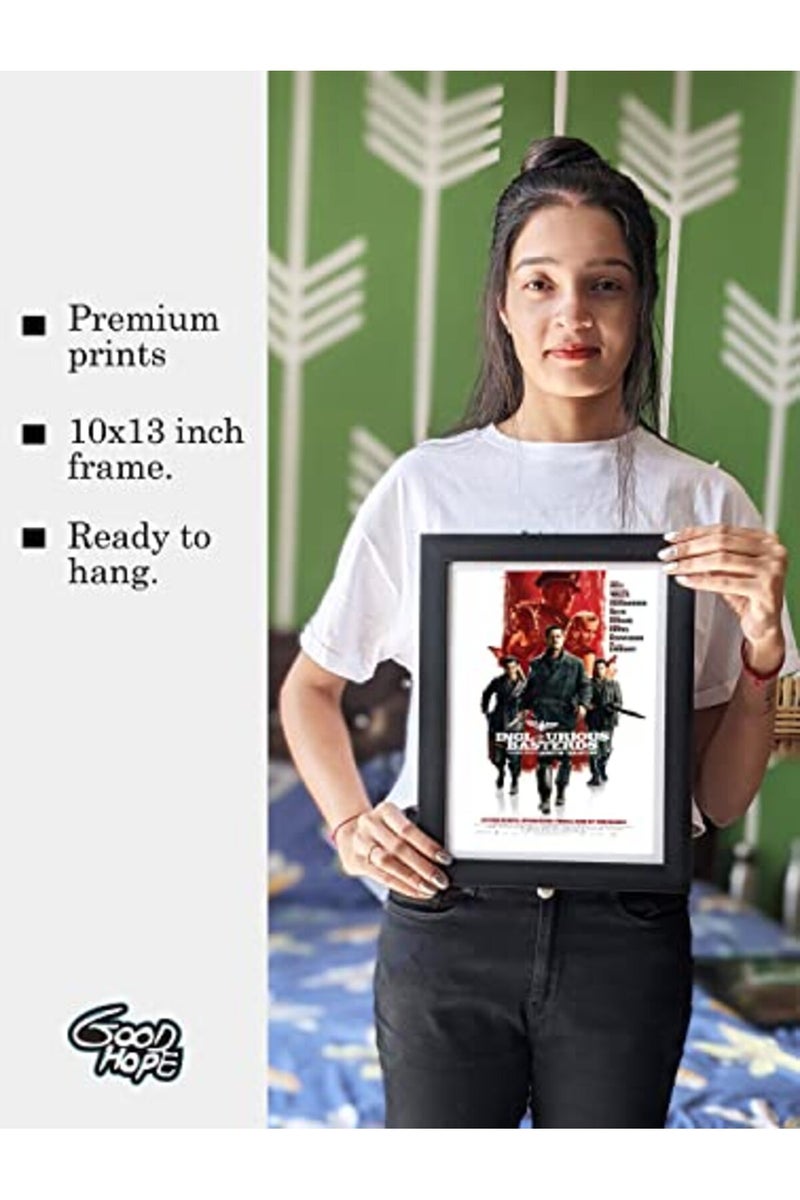 GRAY WALL Inglourious Basterds Framed Poster - Image 3