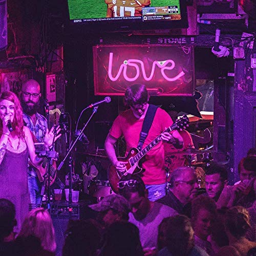 Perfect Pricee Love LED Neon Signs for Wall Decor, ,Night Lights Lamps Wall Art Decor, Wedding Party Decoration,Table Lights,Decorative for Home Party Living Room (Pink) - Image 3
