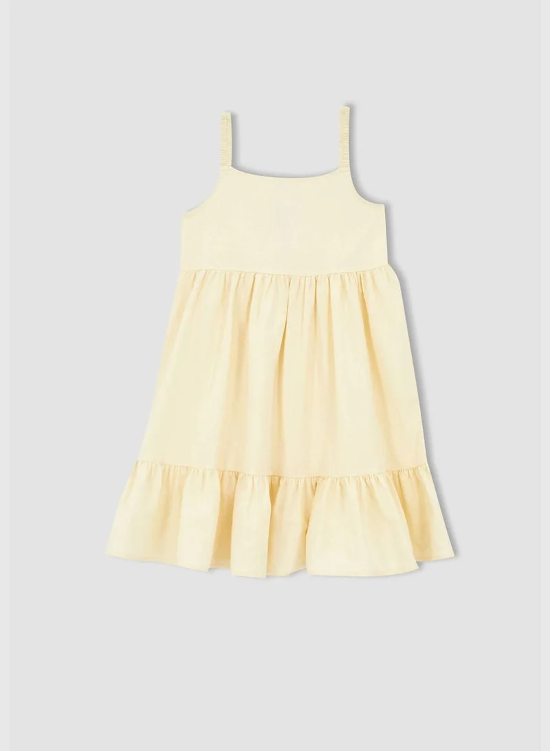 DeFacto Girl Regular Fit Sleeveless Woven Dress