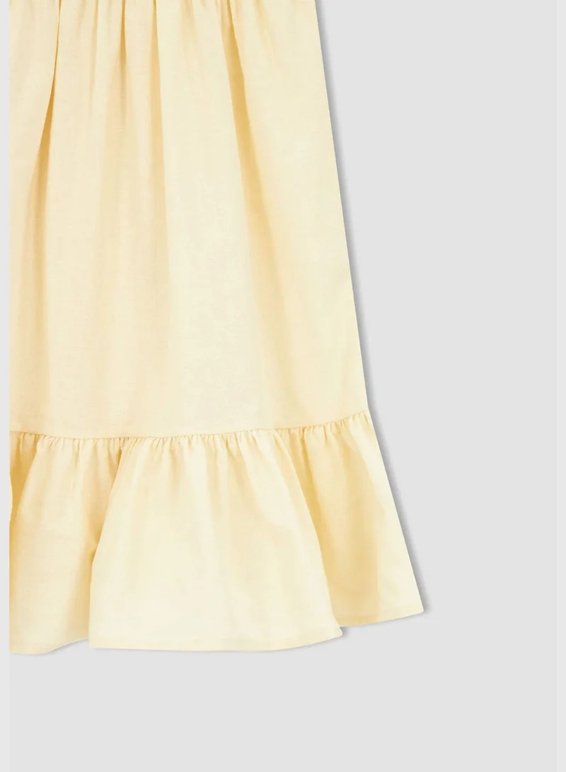 DeFacto Girl Regular Fit Sleeveless Woven Dress
