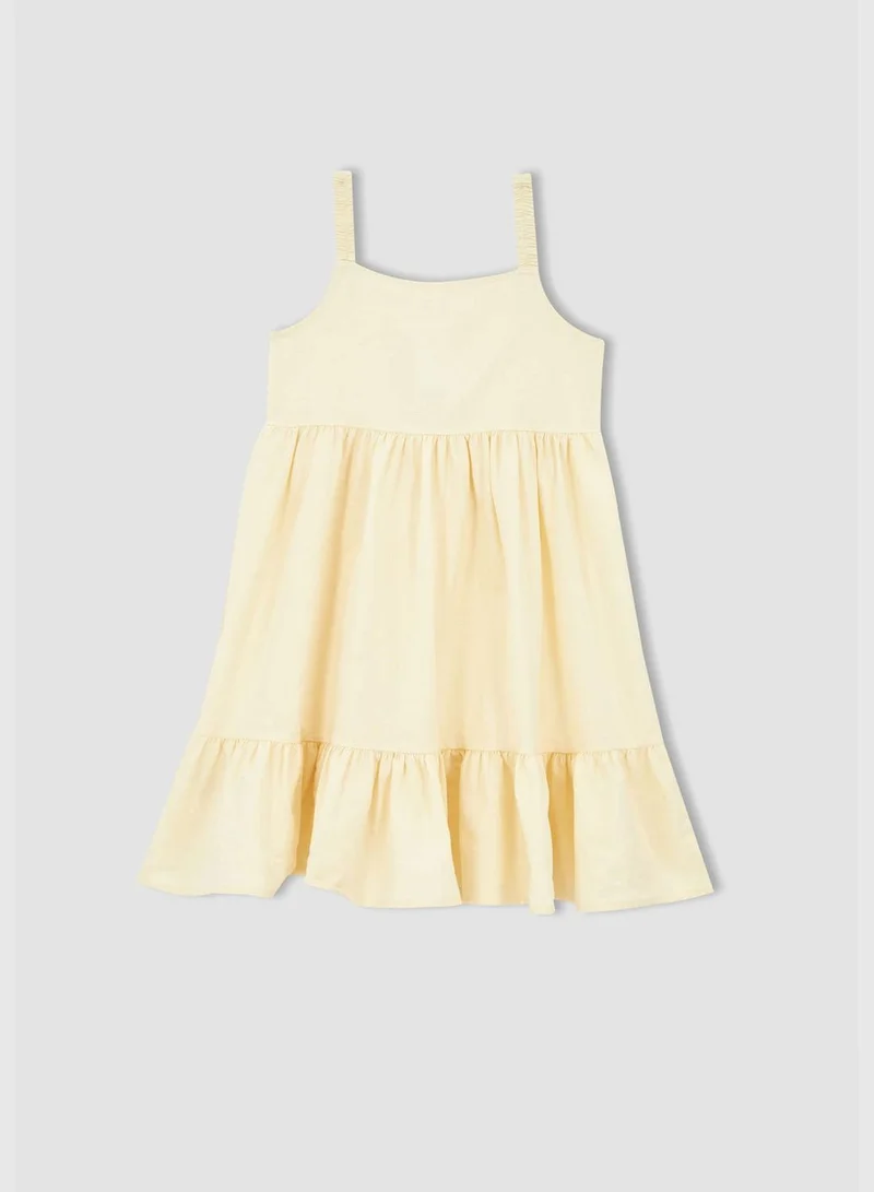 DeFacto Girl Regular Fit Sleeveless Woven Dress