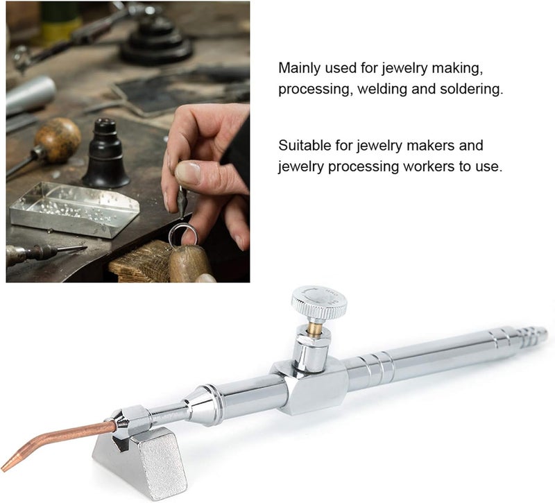 klarako Multi-Purpose Welding Torch Kit, Cordless Self-Igniting Adjustable Flame 5-Tip Set | Pro-Grade, Interchangeable torch heads Jewelry Welding Soldering Torch for Jewelry Making Processing - Image 3