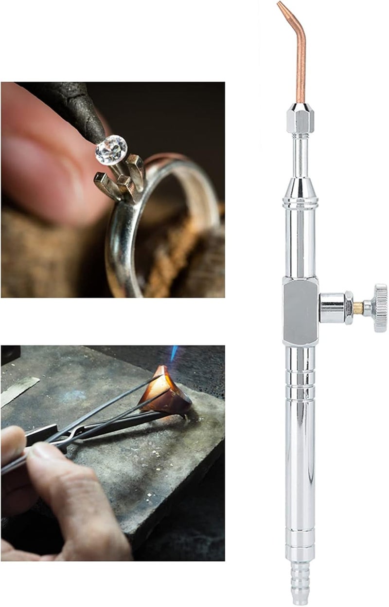 klarako Multi-Purpose Welding Torch Kit, Cordless Self-Igniting Adjustable Flame 5-Tip Set | Pro-Grade, Interchangeable torch heads Jewelry Welding Soldering Torch for Jewelry Making Processing - Image 5