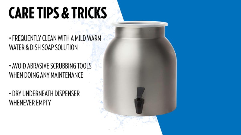 New Wave Enviro Stainless Steel Water Dispenser, 2.2-Gallon(single) - Image 4