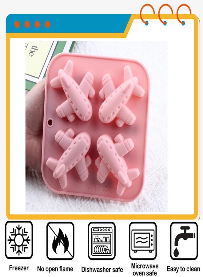 YIMINGMOLD Airplane Silicone Chocolate Molds Aircraft Themed Baking Molds For Candy Chocolate - Image 3