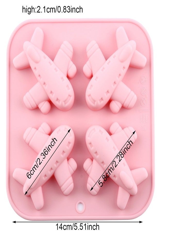 YIMINGMOLD Airplane Silicone Chocolate Molds Aircraft Themed Baking Molds For Candy Chocolate - Image 2