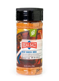 Redmond Real Sea Salt Red Rock BBQ Salt 6.55oz 185g 