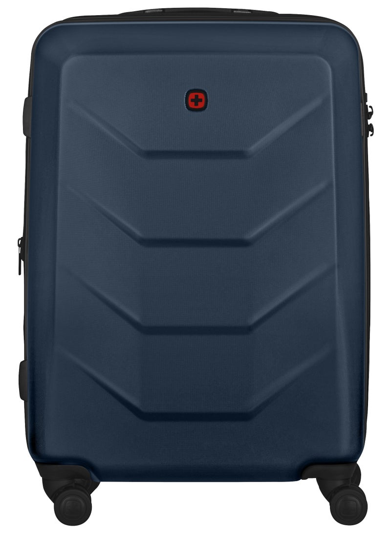 Wenger Prymo 69 Cm 4-Double Wheeled Expandable Hardside Check-In Luggage Trolley - Blue - Image 2