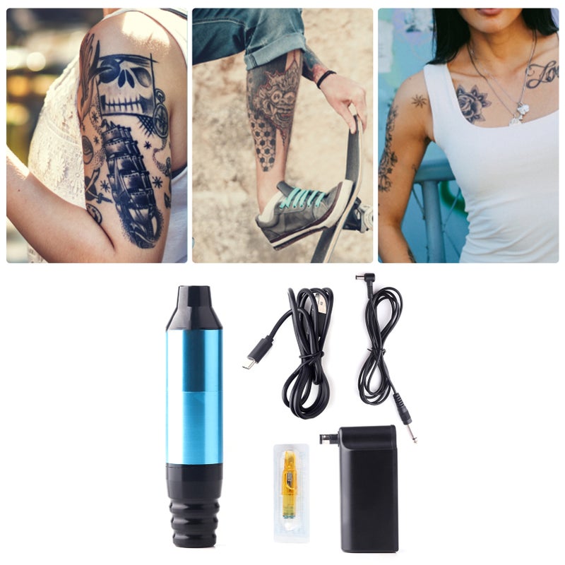 Tattoo Machine Set Motor Machine Wireless Power Tattoo Pen Cartridge Needle Tattoo Equipments - Image 2