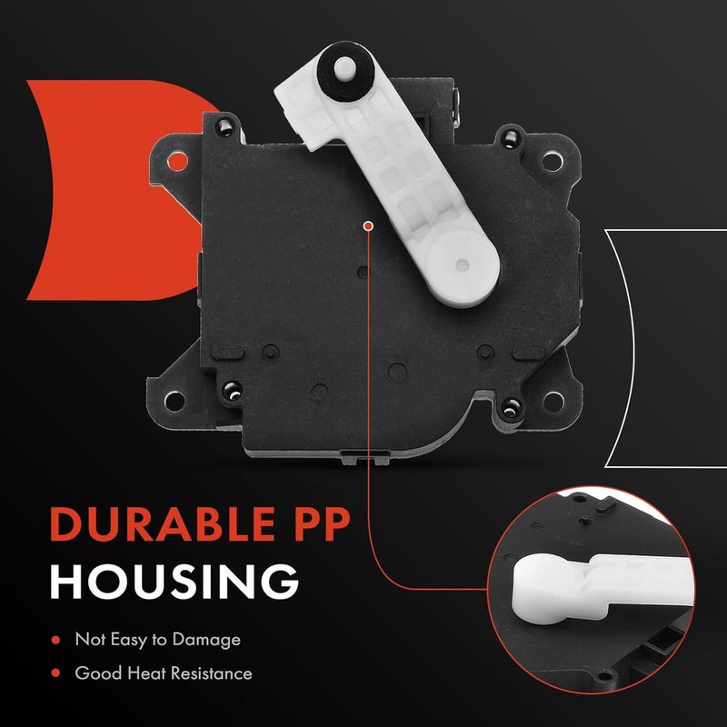 A-Premium HVAC Heater Blend Door Actuator for Acura MDX 2007-2013 & Honda Pilot 2009-2015 - Image 2