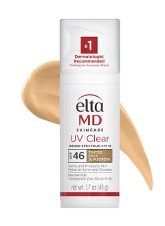 EltaMD UV Clear Facial Sunscreen SPF 46 - Tinted for Unisex  - Image 1