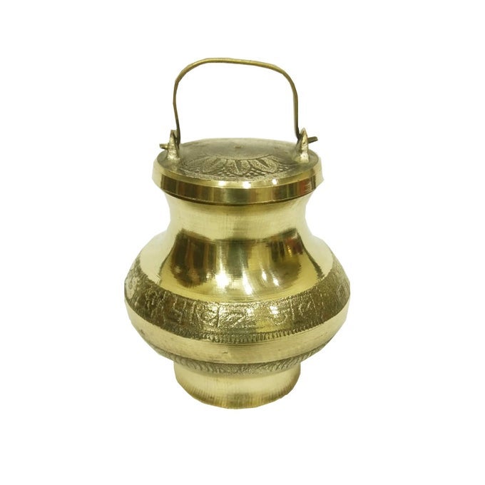 BRASS LOTA KAMANDAL GOLD_11 X 45 CM