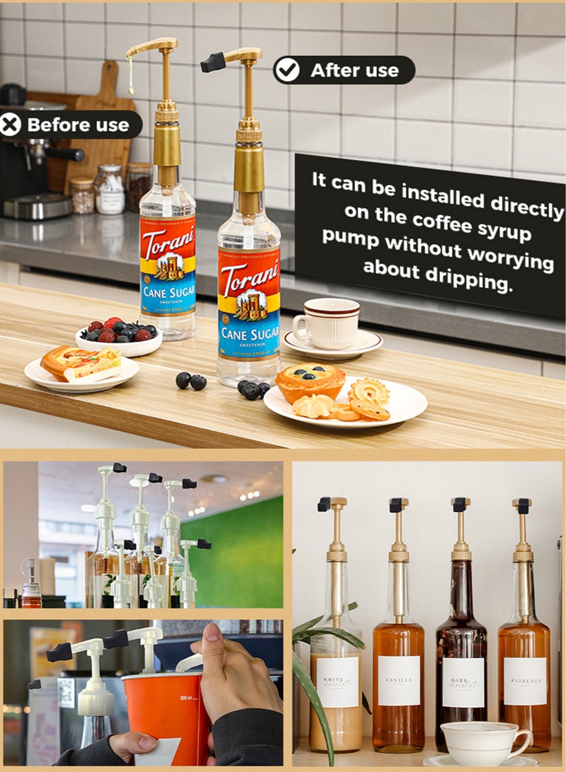 20pcs Coffee Syrup Pump Tip Cap Covers Pourer Cap Syrup Covers Black Rubber Caps Fits for Syrup Pump, Pour Dispenser, Oil Liquor Bottle, Keep Syrup Sugar Condiments Olive Clean Preserved  - Image 4
