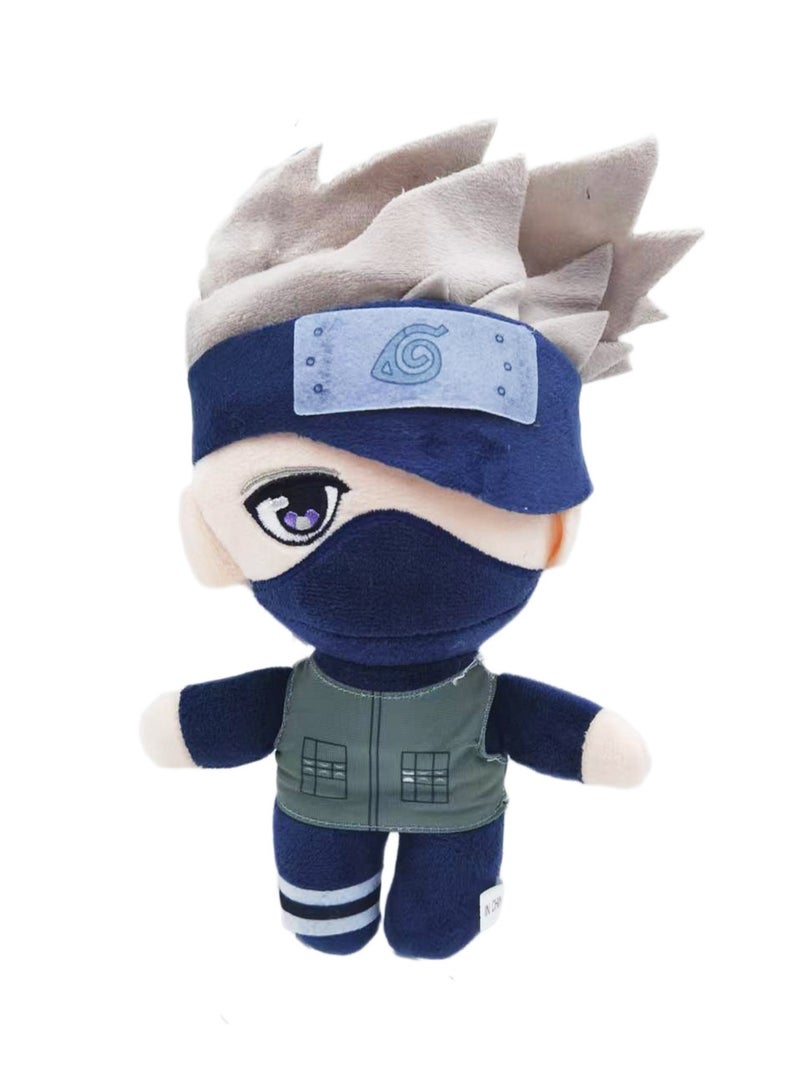 New Naruto Plush Toy Classic Cartoon Peripheral Doll (Q Version Standing Kakashi)  - Image 1