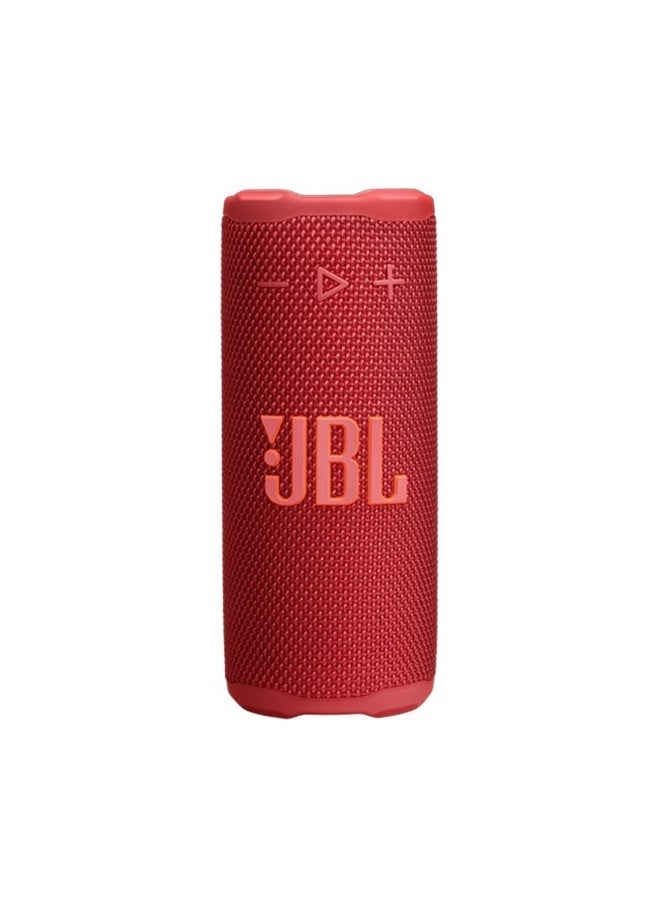 جي بي إل Grip Portable Speaker with AI Sound Boost, Ambient Light, IP68 Waterproof, Auracast™ & 14H Playtime – Red JBLGRIPREDAM red - Image 1