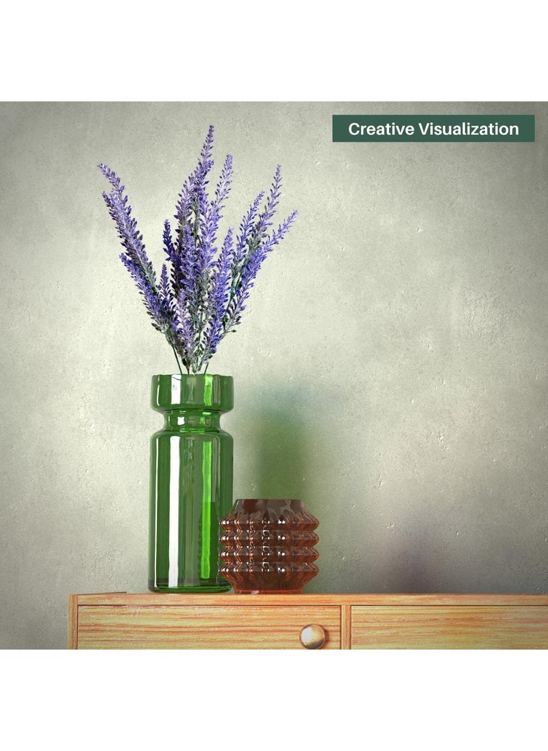 DecoreBugs DecoreBugs Artificial Lavender Plant Blue 2 Pieces Height 28 cm Without Pot Artificial Plants for Home Decor Artificial Flowers for Decoration Home Decor Items for Living Room  - Image 3