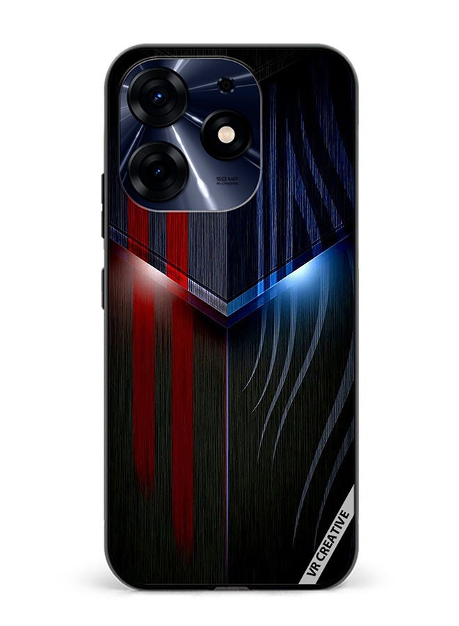 VR CREATIVE Protective Case Cover For Tecno Spark 10 Pro Abstract Design Multicolour - Image 1
