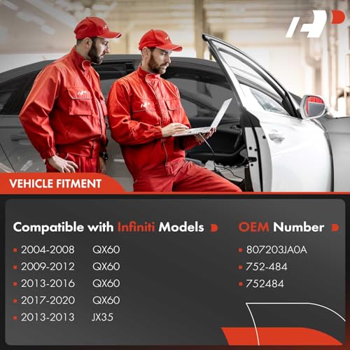 A-Premium Electric Power Window Regulator Without Motor Compatible with Infiniti QX60 2004-2020 JX35 2013 Front Right Passenger Side - Image 2