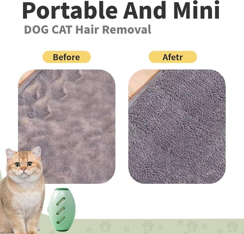 Ncry Reusable Lint Roller Ball Mini Travel Size Lint Roller for Clothes On The Go Lint Roller Ball Small Portable Lint Ball Remover for Clothes and Pet Hair Extra Sticky Washable Gel - Image 4