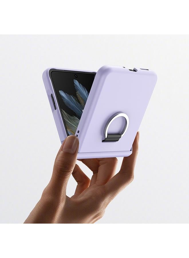 S-TOP Case For OPPO Find N3 Flip Ultra-thin Skin Feel Ring Phone Case with Hinge - Image 5