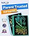 KOKODI LCD Writing Tablet 16 Inch Colorful Toddler Doodle Board Drawing Tablet Erasable Reusable Electronic Drawing Pads Educational and Learning Toy for 36 Years Old Boy and GirlsGreen - Image 4