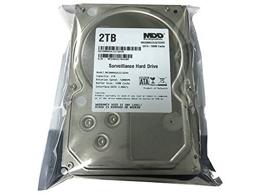 MDD MAXDIGITALDATA 2TB 32MB Cache 7200PM SATA 3.0Gb/s 3.5inch Internal Surveillance CCTV DVR Hard Drive (MD2000GSA3272DVR) (Renewed) - Image 3