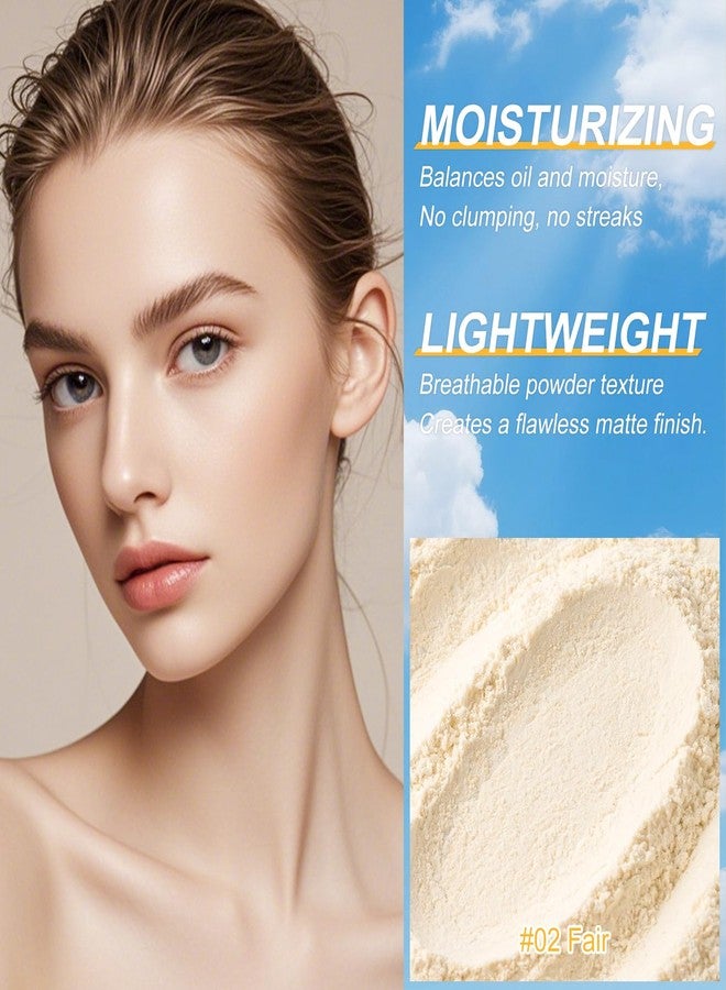 LemonSac Mineral Sunscreen Setting Powder for Face & Scalp, SPF 35 Translucent Loose Powder, Mineral Brush Powder, Oil Control Natural Matte Finish, Lasting Lightweight Breathable (Fair) - Image 4