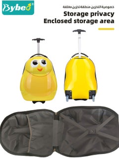 Bybeo 3PCS Kids Luggage Set, Children's Rolling Suitcase, Lightweight Toddler Carry-on Luggages with Wheels for Boy and Girls for Travel and School, with  Kid Backpack and U-shaped Pillow,16 Inches  - Image 4