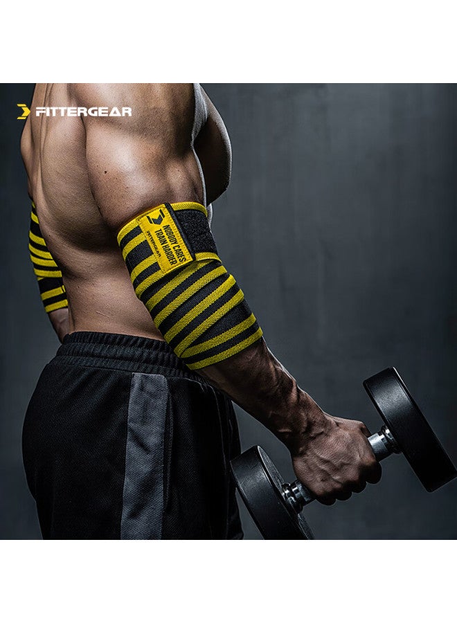 Fittergear Fitness Elbow Wrap For Men, Professional Elbow Support Band For Bench Press, Strength Training, And Joint Protection - Image 3