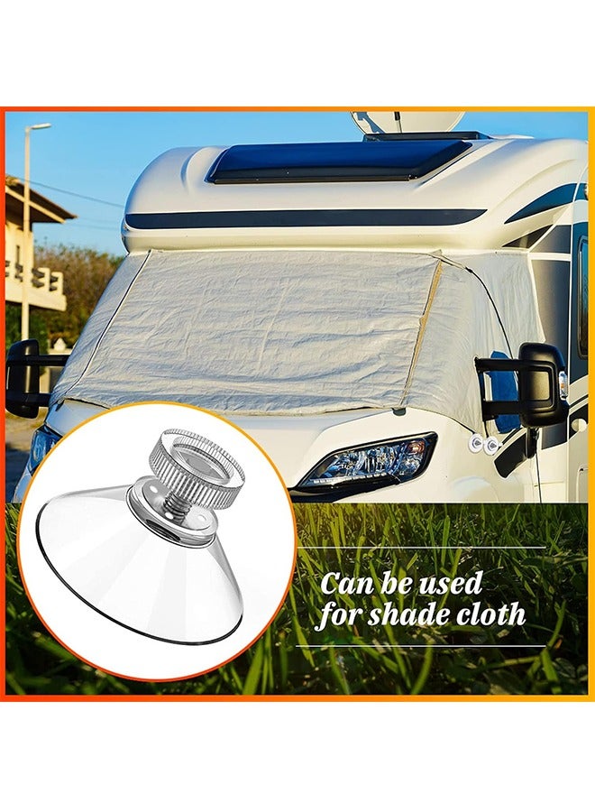 10PCS Sucker Cup Suction Hook Plastic Sucker Pad Holder Silicone Round Strong Transparent - Image 5