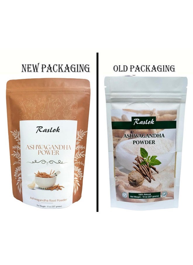 Raslok Ashwagandha Root Powder| Finest Grade A Root Powder - Withania Somnifera | Non-GMO, Vegan & Raw from India (3.52 Oz) - pzsku/Z5E6DAFF92DAF87B90C4CZ/45/_/1735907450/ba2e2c93-1705-492b-a54f-451e58fe673a