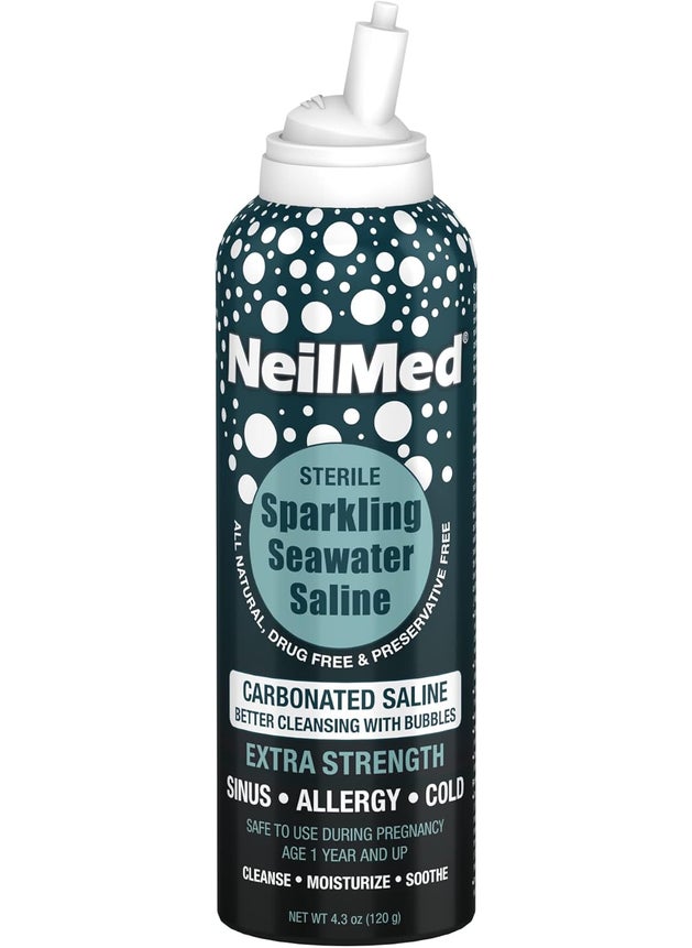 NeilMed NeilMed Sparkling Seawater Extra Strength Nasal Saline Spray 125 mL 