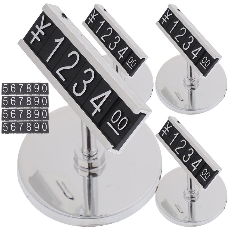 4Pcs Price Label Holder Retail Store Price Display Holder Supermarket Price Holders - Image 3