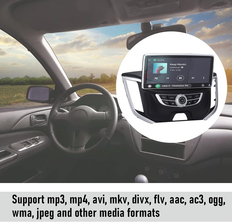 klarako 10.25in Navigation Bluetooth with 1024x600 Resolution for Android Replacement for Hyundai IX25 2012?2017(1+16G) - Image 4