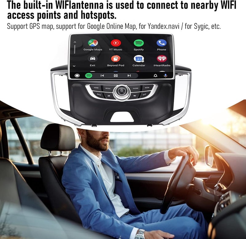 klarako 10.25in Navigation Bluetooth with 1024x600 Resolution for Android Replacement for Hyundai IX25 2012?2017(1+16G) - Image 5