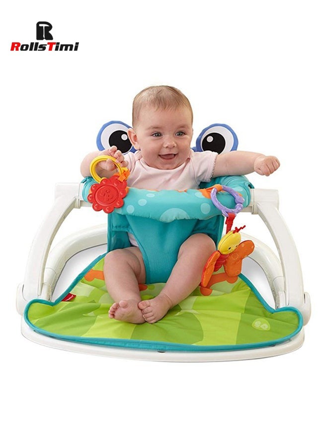 RollsTimi  Frog Themed Baby Play Sit-Me-Up Floor Seat - Image 2