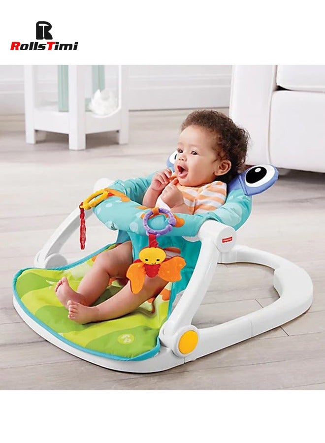 RollsTimi  Frog Themed Baby Play Sit-Me-Up Floor Seat - Image 3