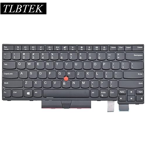 TLBTEK استبدال لوحة مفاتيح اللابتوب المتوافقة مع سلسلة Lenovo IBM Thinkpad T470 T480 A475 A485 - Image 2