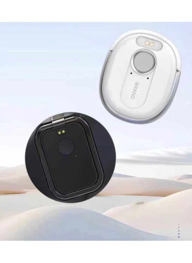 Portable Translator -"Speak Freely" Magnetic Suction Model Available on Both Android and IOS Systems【138+ Supported Languages】【Gather Chat GPT Al Speech Translation Engine】Black Translator - Image 1