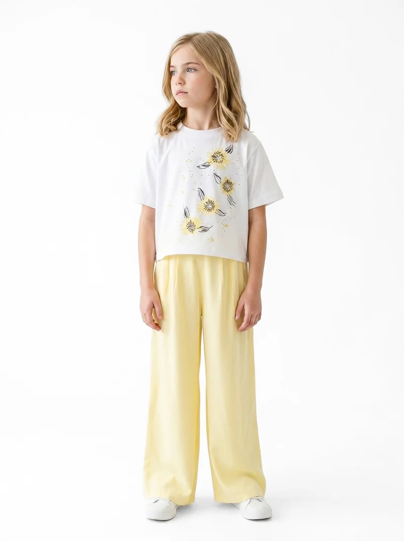 NK Kids Girls' Two-Piece Matching Set (Top and Bottom) 7-13 Years SET0558