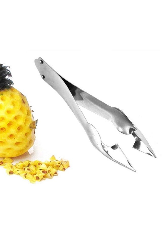 Arto Stainless Steel Pineapple Eye Remover Tool - Eye Peeler, Practical Seed Remover Clip Slicer Clip Fruit Kitchen Tool (1Pc) - Image 1