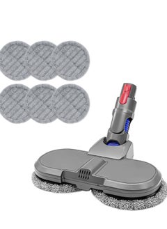 SYOSI Vacuum Cleaner Attachment, Electric Mop Head for Dyson V7/V8/V10/V11, Wet & Dry, Hardwood Floor  - Image 1