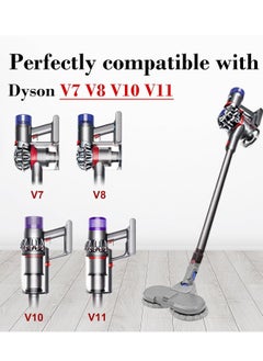 SYOSI Vacuum Cleaner Attachment, Electric Mop Head for Dyson V7/V8/V10/V11, Wet & Dry, Hardwood Floor  - Image 5
