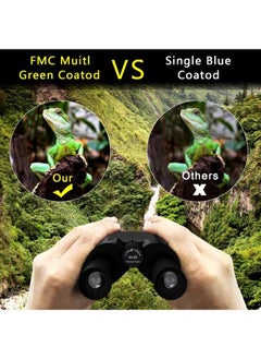 Generic Waterproof Binoculars 10x25 BAK4 Prism Mini Binoculars with Low Light Night View for Bird Watching Travel Concerts Hiking  - Image 4