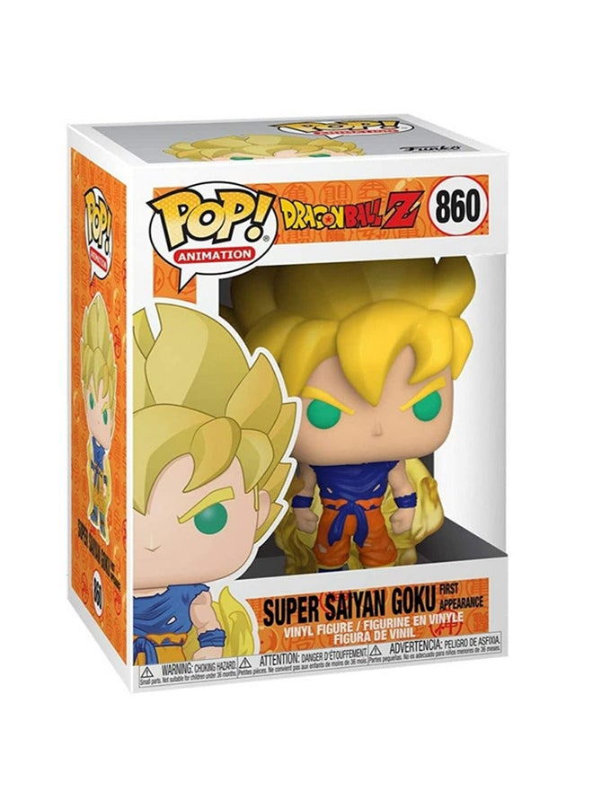 Funko Pop! Animation: Dragon Ball Z S8 - SS Goku (First Appearance), Collectible Vinyl Figures - Gift Idea - Official Merchandise - Toys for Kids & Adults - Model Figure for Collectors and Display - Image 2