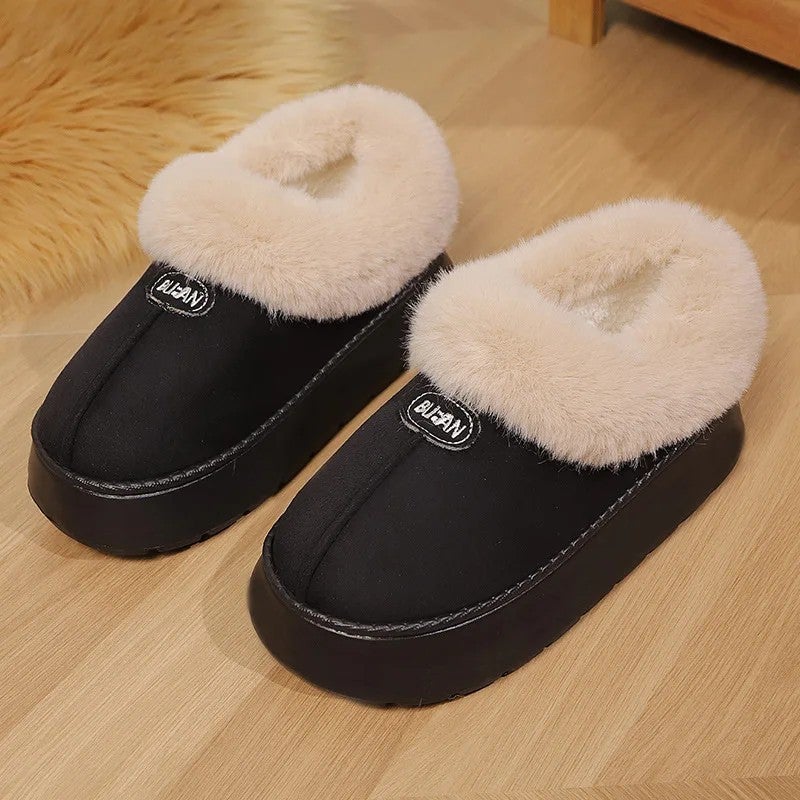 Y&D Autumn Winter Fashion Ins Style Cotton for Slippers for Men Women Cross-Border New Indoor Outdoor Warm Shoes Outsole Material - Image 1